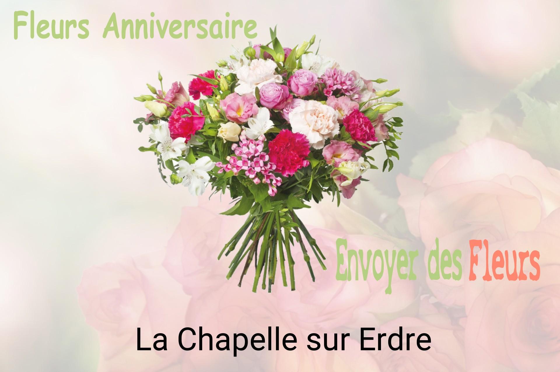 Bouquet de fleurs d’anniversaire livré à La Chapelle-sur-Erdre