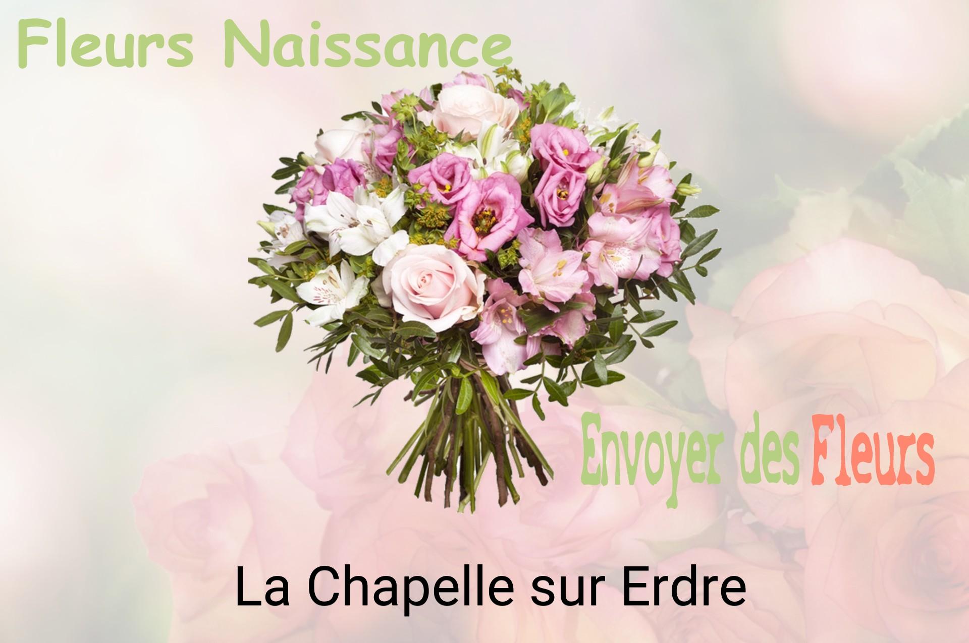 Bouquet de fleurs de naissance livré à La Chapelle-sur-Erdre